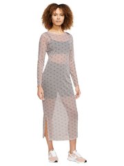 Nike Summer Evening Long Sleeve Midi Dress Gray Print (DV8249-292), L, WHS, 40% - 50%, 1-2 дня